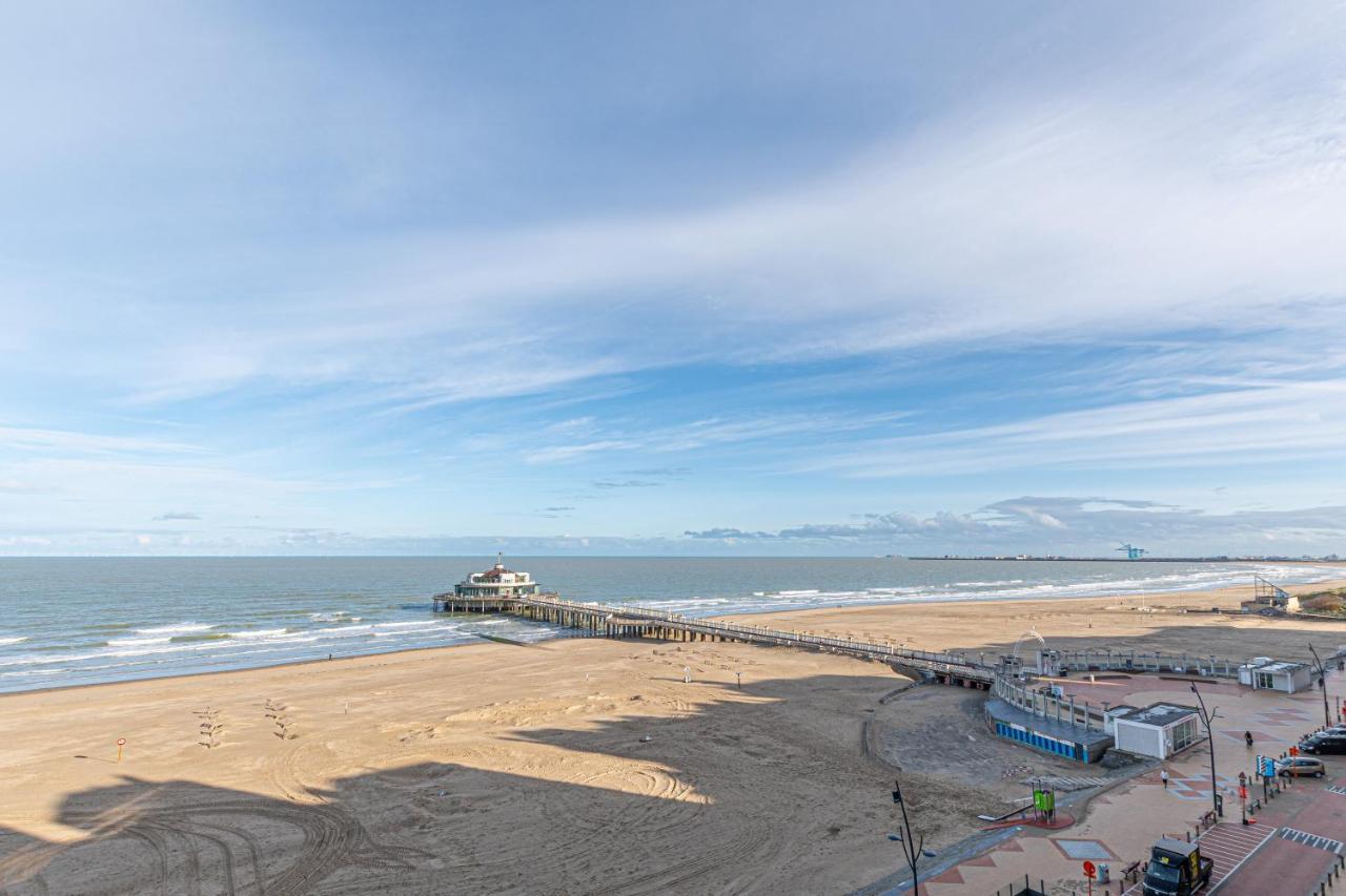 Appartement Blankenberge Zeedijk Aan De Pier Zewnętrze zdjęcie